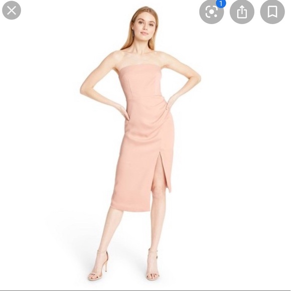 NWT Strapless Side-Slit Dress CUSHNIE for Target - Picture 1 of 7